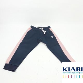 Pantalon jogging rose coton bio