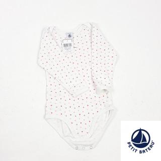 body ml rose motifs cœur "petit bateau"