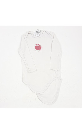 Body ml blanc motif pomme...