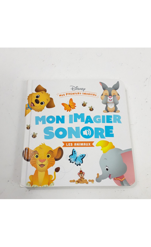 Mon imagier sonore les animaux disney