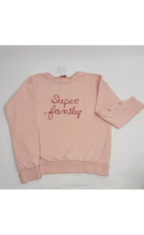 pull rose claire écritures super family