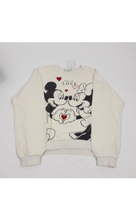 pull blanc imprimer mickey...