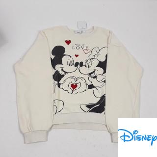 pull blanc imprimer mickey et minnie " full of love "