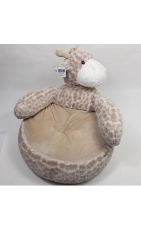 Fauteuil girafe beige