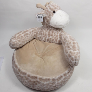 Fauteuil girafe beige