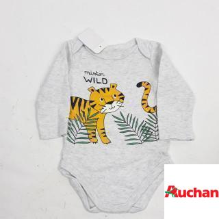 body ml gris motif tigre " mister wild "