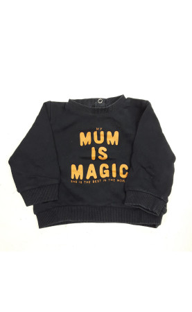 pull bleu marin " my mun is...