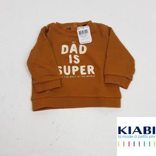 pull marron " my dad is super "