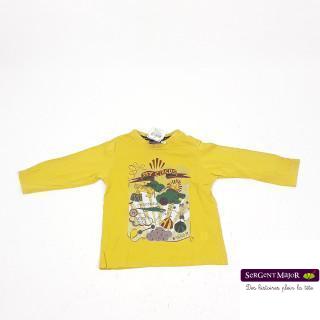 t-shirt ml jaune " my circus "