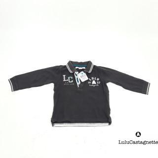 Polo gris anthracite lulu castagnette