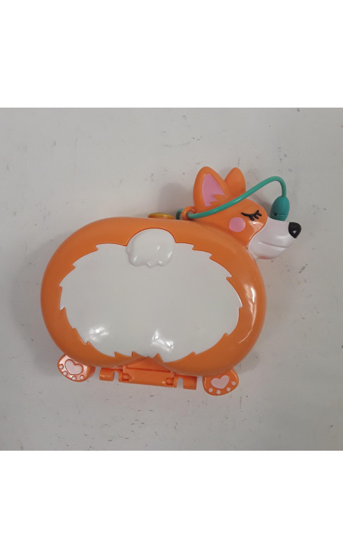 Poupée Polly Pocket chien orange l’Hôtel de Corgi