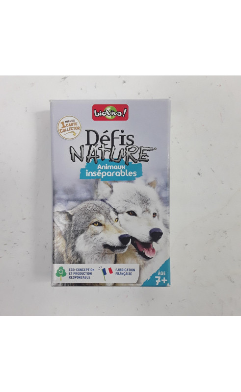 défis nature animaux inséparables