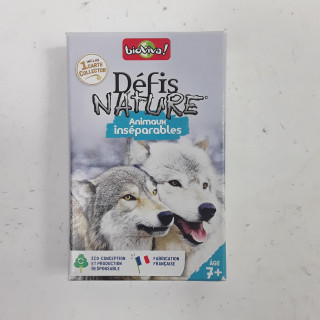 défis nature animaux inséparables