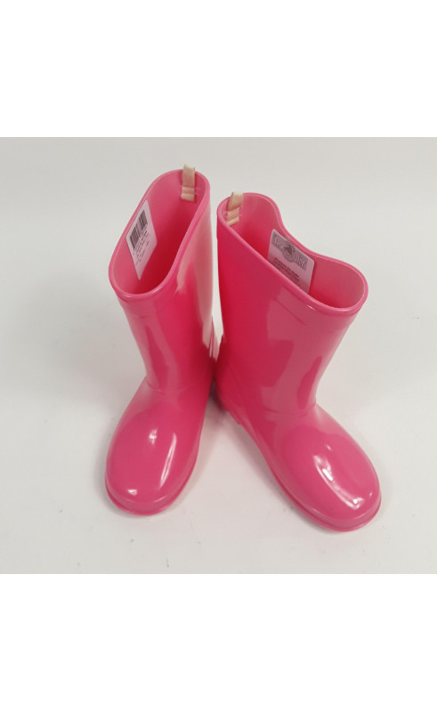 Botte de pluie rose