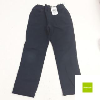 pantalon en jean bleu marine doublé