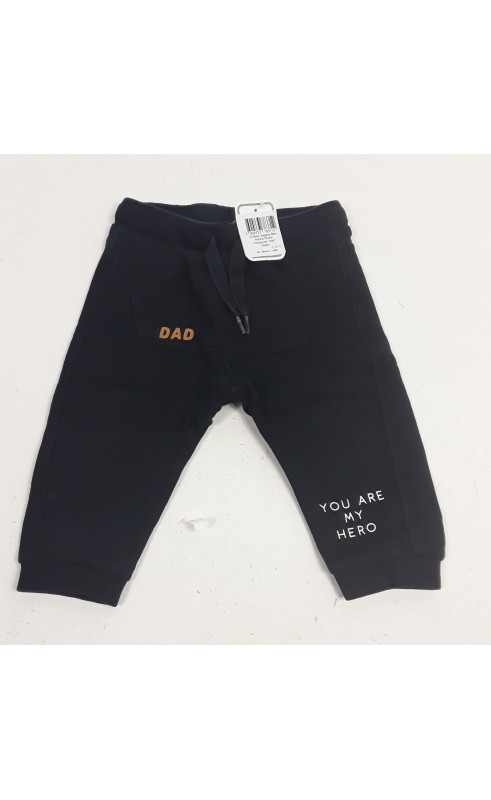 jogging bleu marine poche kangourou "dad"