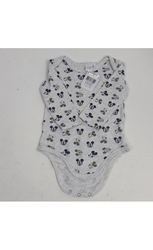 body ml gris motifs tête de mickey