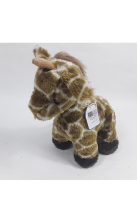 peluche girafe avec tache vert