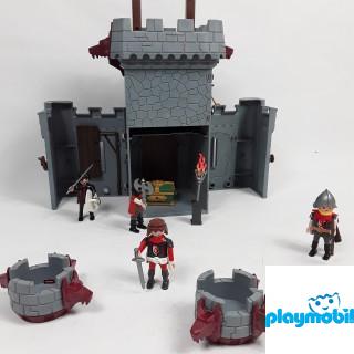 playmobil super 4 citadelle transportable du baron noir