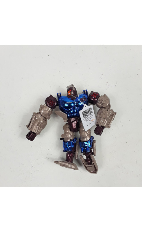 figurine transformers optimus bleu et beige