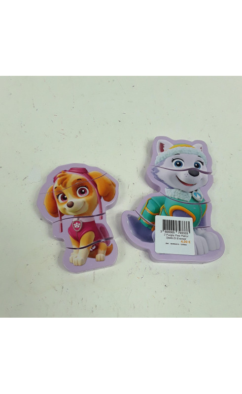 2 puzzle paw patrol stella et everest