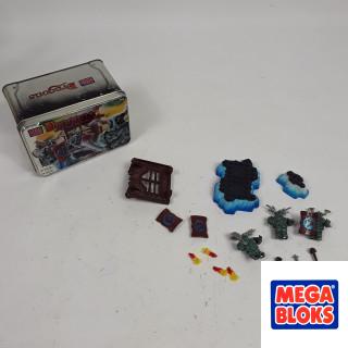 Boite metal mega bloks dragons krystal wars