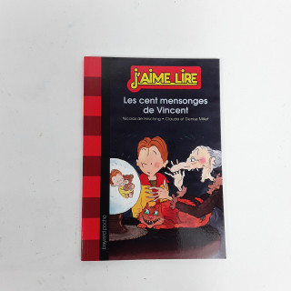 Livre " Les cent mensonges de Vincent "