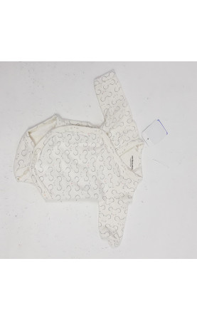 body ml blanc motif tete de...