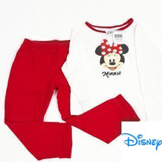 Pyjama 2 pièces rouge et blanc tête de minnie