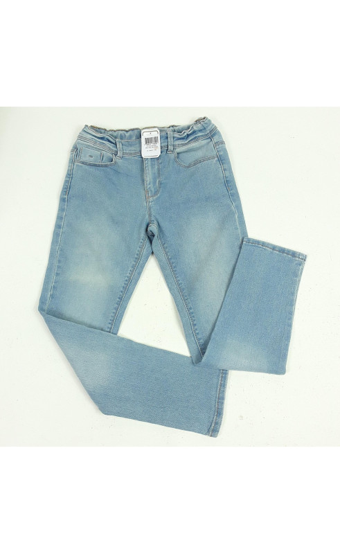 pantalon bleu clair slim