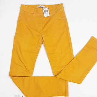 Jegging jaune moutarde