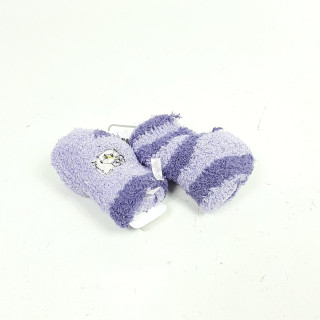 Chaussette polaire violette hello kitty