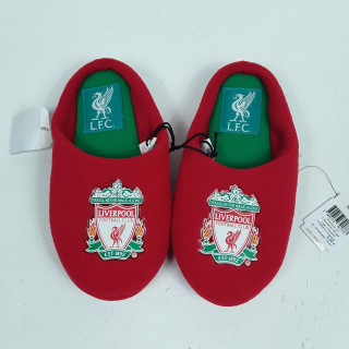 chaussons rouge logo Liverpool football