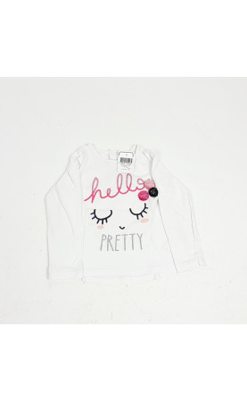 T-shirt ML "hello pretty "...