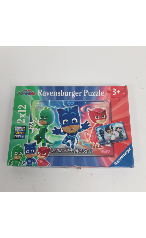 Puzzle pyjamasque 2*12 pièces 3+