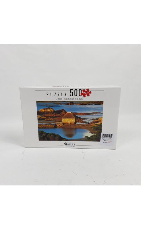 Puzzle 500 pièces le moulin à marée du birlot