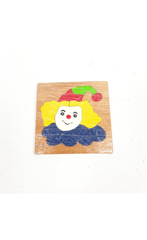 Puzzle a encastrer clown