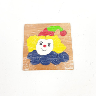 Puzzle a encastrer clown