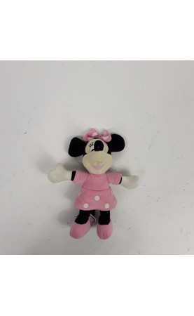 Peluche minnie rose clair 20cm