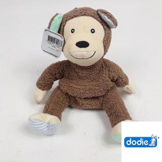 Doudou singe marron