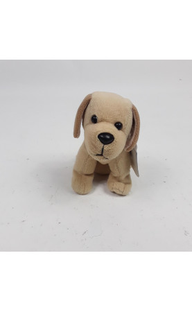 Doudou chien beige