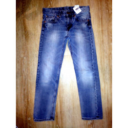 Pantalon jean 9/10 ans denim